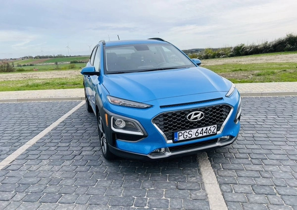 Hyundai Kona cena 67900 przebieg: 47500, rok produkcji 2018 z Piaski małe 562